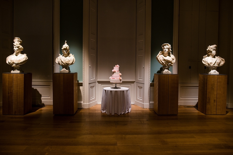 photo of wedding cake at Compton Verney